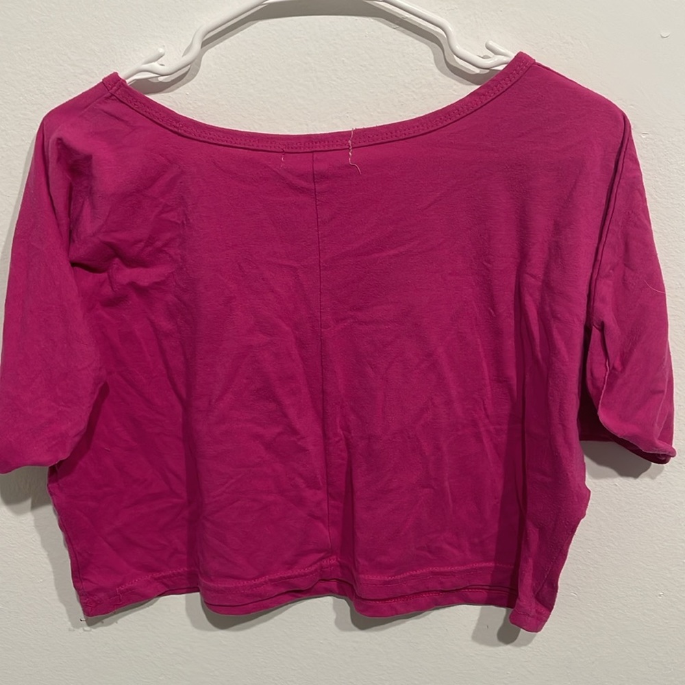Pink Crop Top - Picture 2 of 4